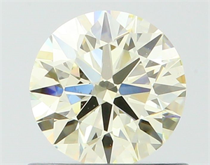 Picture of Natural Diamond 0.70 Carats, Round with Excellent Cut, K Color, VS1 Clarity and Certified by IGI