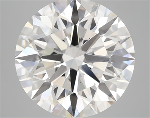 Picture of Lab Grown Diamond 7.63 Carats, Round with Ideal Cut, G Color, VS1 Clarity and Certified by IGI