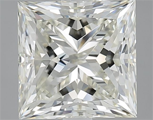 Foto Diamante Natural 3.01 quilates, Princesa , Color I, claridad VVS2 y certificado IGI de