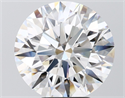 Lab Grown Diamond 6.02 Carats, Round with Ideal Cut, E Color, VVS2 Clarity and Certified by IGI