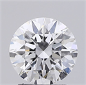 Lab Grown Diamond 2.01 Carats, Round with Excellent Cut, D Color, VVS2 Clarity and Certified by IGI