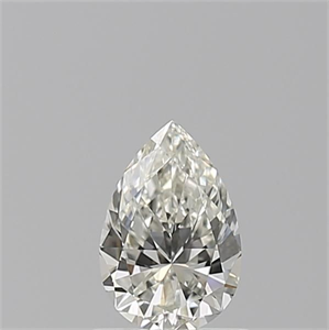 Picture of Natural Diamond 0.70 Carats, Pear with  Cut, H Color, VVS2 Clarity and Certified by GIA