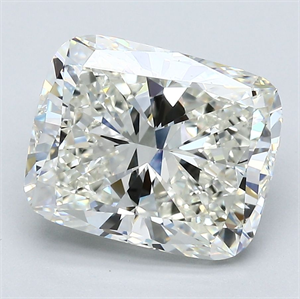 Picture of Natural Diamond 4.01 Carats, Cushion with  Cut, J Color, VVS2 Clarity and Certified by GIA