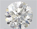 Diamante Natural 0.58 quilates, Redondo , Color I, claridad VVS1 y certificado GIA