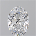 Diamante Natural 3.01 quilates, Ovalado , Color D, claridad I1 y certificado GIA