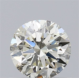 Picture of Natural Diamond 0.70 Carats, Round with Very Good Cut, M Color, SI1 Clarity and Certified by GIA
