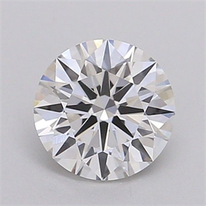 Picture of Lab Grown Diamond 1.09 Carats, Round with Ideal Cut, G Color, VVS2 Clarity and Certified by IGI