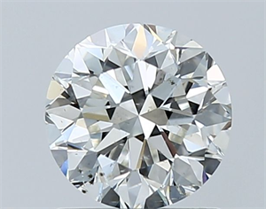 Picture of Natural Diamond 1.00 Carats, Round with Very Good Cut, H Color, SI1 Clarity and Certified by GIA