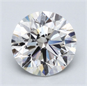 Diamante Natural 4.01 quilates, Redondo , Color G, claridad VS2 y certificado IGI