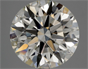 Diamante Natural 4.20 quilates, Redondo , Color L, claridad IF y certificado GIA