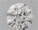 Natural Diamond 0.40 Carats, Round with Excellent Cut, F Color, VVS1 Clarity and Certified by GIA