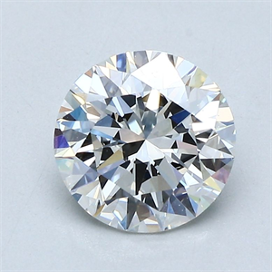 Foto Diamante Natural 1.50 quilates, Redondo , Color F, claridad VVS2 y certificado GIA de