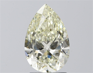 Foto Diamante Natural 2.01 quilates, De pera , Color L, claridad SI1 y certificado IGI de