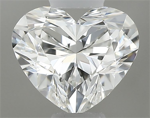 Foto Diamante Natural 0.36 quilates, Corazón , Color H, claridad VS1 y certificado GIA de