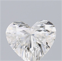 Natural Diamond 1.20 Carats, Heart with  Cut, F Color, VVS1 Clarity and Certified by GIA