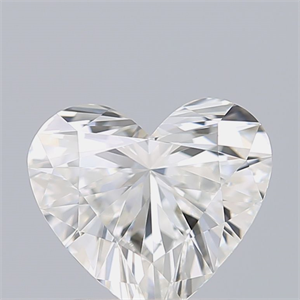 Picture of Natural Diamond 1.20 Carats, Heart with  Cut, F Color, VVS1 Clarity and Certified by GIA