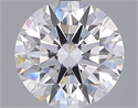 Lab Grown Diamond 3.03 Carats, Round with Ideal Cut, E Color, VVS2 Clarity and Certified by IGI