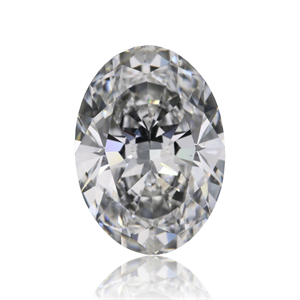 Picture of Natural Diamond 1.20 Carats, Oval with  Cut, D Color, VS2 Clarity and Certified by GIA