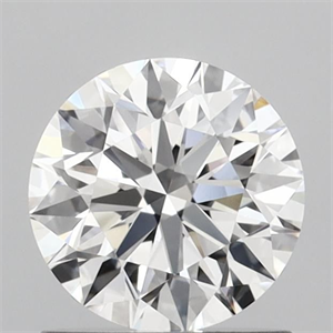Picture of Lab Grown Diamond 1.05 Carats, Round with Ideal Cut, D Color, VVS1 Clarity and Certified by IGI