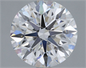 Del inventario de diamantes de laboratorio, 2.06 quilates, Redondo , Color F, claridad VVS2 y certificado IGI