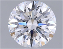 Del inventario de diamantes de laboratorio, 1.03 quilates, Redondo , Color D, claridad VVS2 y certificado IGI