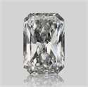 Natural Diamond 0.70 Carats, Radiant with  Cut, E Color, VS2 Clarity and Certified by GIA