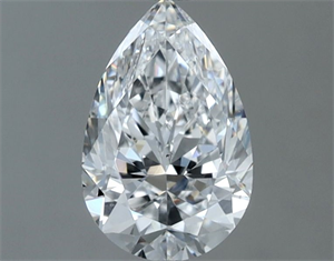 Picture of Natural Diamond 0.80 Carats, Pear with  Cut, D Color, VS2 Clarity and Certified by GIA