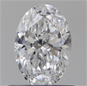 Diamante Natural 0.71 quilates, Ovalado , Color D, claridad SI1 y certificado GIA