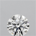 Lab Grown Diamond 1.04 Carats, Round with Ideal Cut, D Color, VVS2 Clarity and Certified by IGI