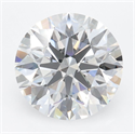 Del inventario de diamantes de laboratorio, 3.03 quilates, Redondo , Color D, claridad VVS1 y certificado IGI
