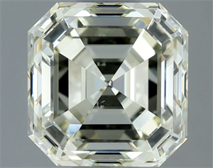Picture of Natural Diamond 2.01 Carats, Asscher with  Cut, L Color, VS2 Clarity and Certified by IGI