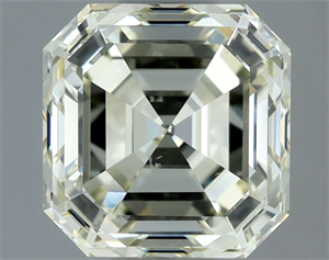Picture of Natural Diamond 2.01 Carats, Asscher with  Cut, L Color, VS2 Clarity and Certified by IGI