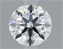 Diamante Natural 0.40 quilates, Redondo , Color D, claridad VVS1 y certificado GIA