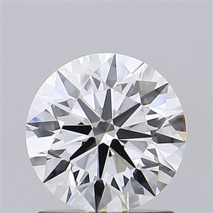 Picture of Lab Grown Diamond 1.20 Carats, Round with Ideal Cut, D Color, VVS2 Clarity and Certified by IGI