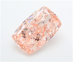 Picture of Lab Grown Diamond 20.53 Carats, CUSHION MODIFIED with  Cut, Fancy Intense Pink Color, VS2 Clarity and Certified by IGI