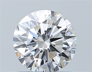 Picture of Natural Diamond 0.70 Carats, Round with Excellent Cut, D Color, VS2 Clarity and Certified by GIA
