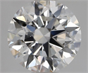 Lab Grown Diamond 1.54 Carats, Round with Ideal Cut, E Color, VVS2 Clarity and Certified by IGI