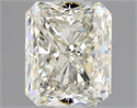 Natural Diamond 1.52 Carats, Radiant with  Cut, J Color, SI1 Clarity and Certified by GIA