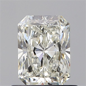 Picture of Natural Diamond 0.72 Carats, Radiant with  Cut, I Color, VS2 Clarity and Certified by GIA