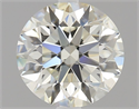 Natural Diamond 1.20 Carats, Round with Excellent Cut, I Color, VS2 Clarity and Certified by IGI