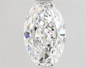 Picture of Natural Diamond 0.72 Carats, Oval with  Cut, D Color, VS2 Clarity and Certified by GIA