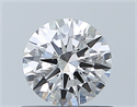 Diamante Natural 0.50 quilates, Redondo , Color F, claridad SI1 y certificado GIA