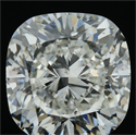 Natural Diamond 1.57 Carats, Cushion with  Cut, J Color, SI2 Clarity and Certified by GIA