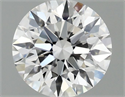 Lab Grown Diamond 1.09 Carats, Round with Excellent Cut, D Color, VS1 Clarity and Certified by IGI