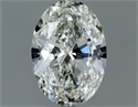 Diamante Natural 0.50 quilates, Ovalado , Color H, claridad VVS2 y certificado IGI