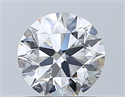 Natural Diamond 0.90 Carats, Round with Excellent Cut, E Color, VS1 Clarity and Certified by GIA
