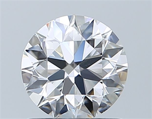 Picture of Natural Diamond 0.90 Carats, Round with Excellent Cut, E Color, VS1 Clarity and Certified by GIA