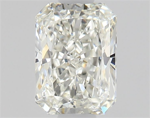 Picture of Natural Diamond 0.69 Carats, Radiant with  Cut, I Color, VVS2 Clarity and Certified by GIA