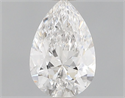 Diamante Natural 0.40 quilates, De pera , Color E, claridad VS2 y certificado GIA