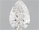 Diamante Natural 0.40 quilates, De pera , Color E, claridad VS2 y certificado GIA